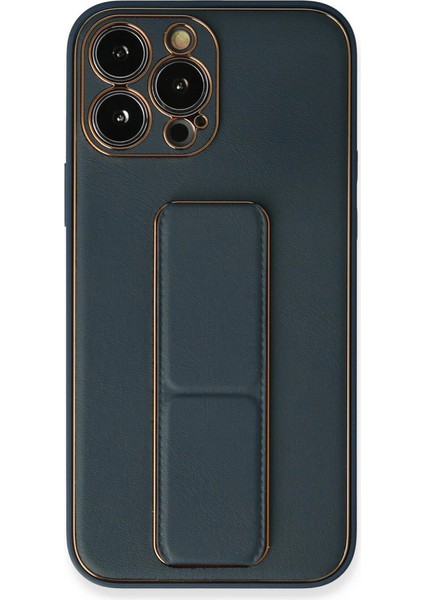 Iphone 13 Kılıf Coco Deri Standlı Kapak -