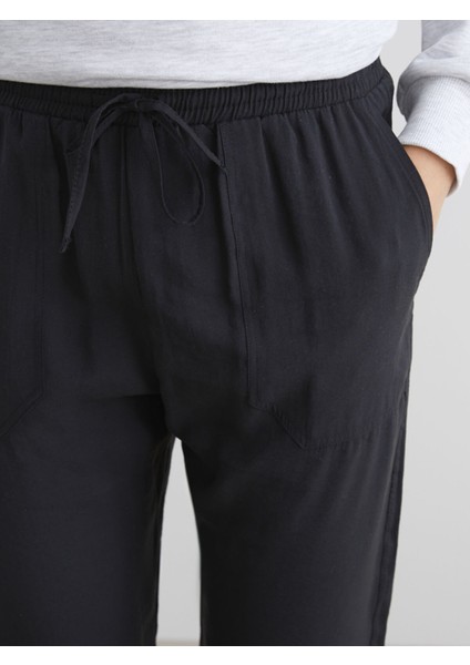 Yeni Sezon Beli Lastikli Loose Fit Kadın Pantolon indirimleri