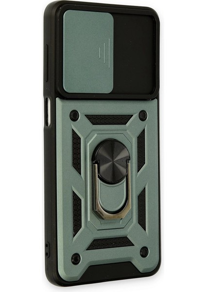 M52 5g Kılıf Pars Lens Yüzüklü Silikon - Yeşil fiyatları