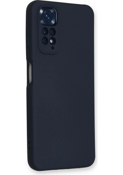 Redmi Note 11 Kılıf Nano Içi Kadife Silikon - Lacivert fiyatları