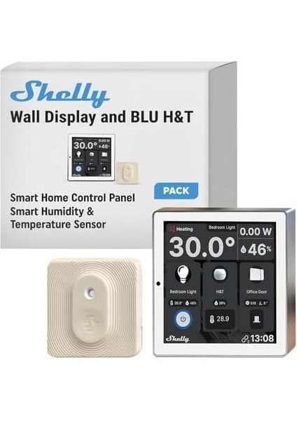 Beyaz + Blu H&t Fildişi (Paket), Wlan Akıllı Ev Kontrol Paneli, Termostat, 5A Röle, Nötr Iletken Gerekli, Çevre Verileri, Kontrol Merkezi, ve modelleri