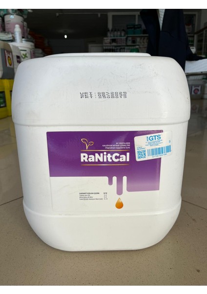 Ranitcal 20LT Sıvı Kalsiyum Nitrat Gübre Çözeltisi
