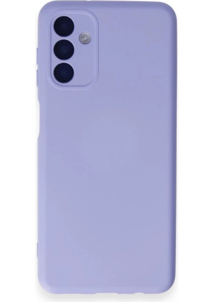 A14 4g Kılıf Nano Içi Kadife Silikon - Lila