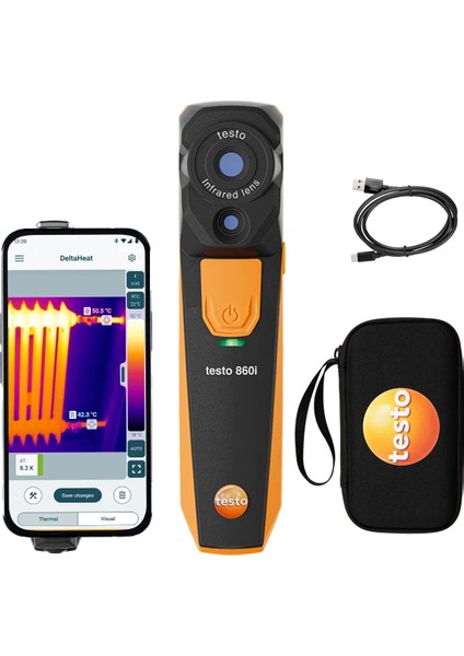 860I Akıllı Telefonlar Için Kablosuz Termal Kamera