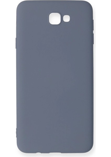 J7 Prime Kılıf Nano Içi Kadife Silikon - Gri