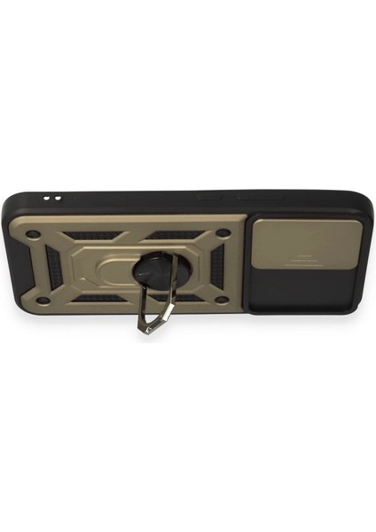 A54 5g Kılıf Pars Lens Yüzüklü Silikon - Gold modelleri