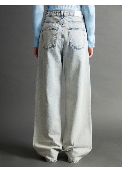 Yeni Sezon Wideleg Kadın Jean Pantolon fırsatları