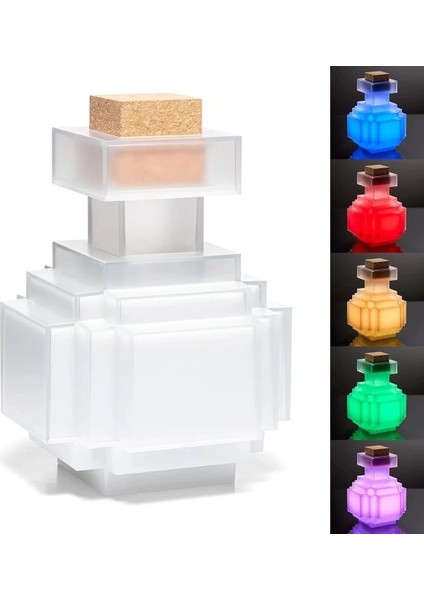 Noble Collection Minecraft Iksir Şişesi LED Renk Değişimi fiyatları