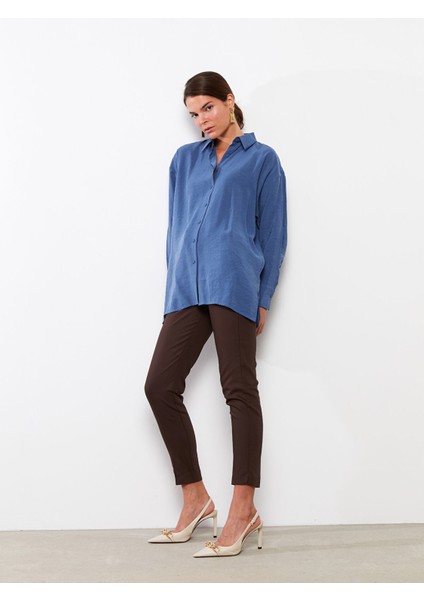 Yeni Sezon Kadın Dar Fit Düz Pantolon fiyatları