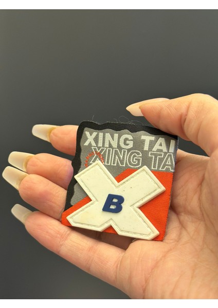 5x5 cm x Işaretli Arma Dikiş Aplike