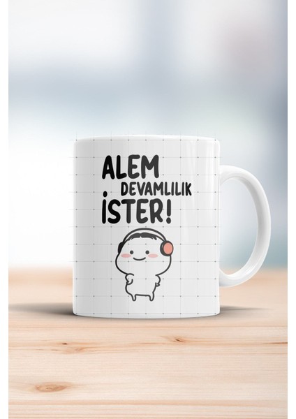Alem Devamlılık Ister Kupa Bardak
