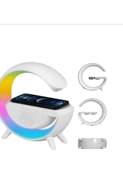 Rgb Işıklı Kablosuz Şarj Standı ve Bluetooth Speaker fiyatları