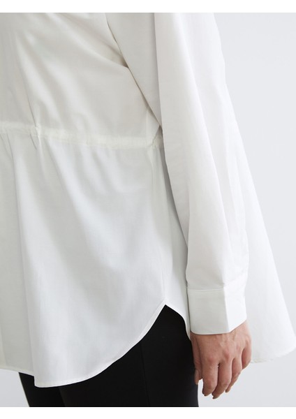 Yeni Sezon Büyük Beden Poplin Kadın Gömlek modelleri