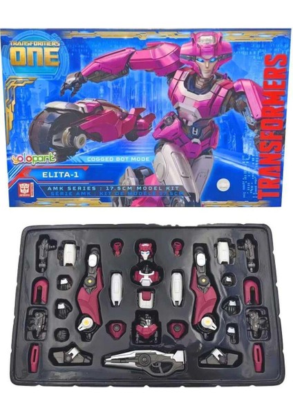 Seçtim Aldım Transformers Tf One Amk Series Elita-1 Cogged Bot Mode Model Kit 17.5 cm 8