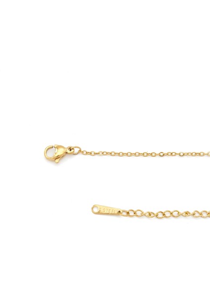 Çelik Kolye - Haç Kolye Altın Kaplama KLY-623 modelleri