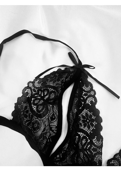 Kadın Siyah Tangalı Fantezi Gecelik fiyatları