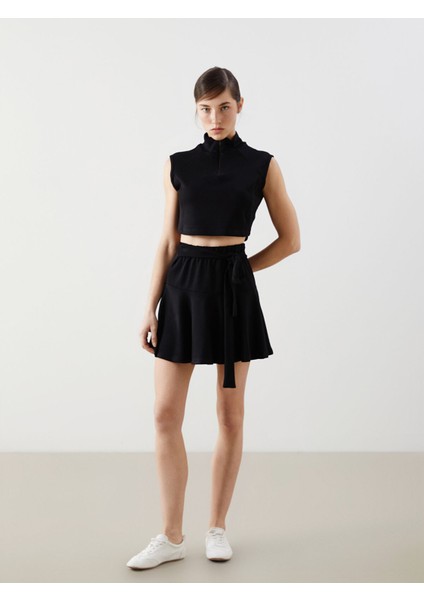 Yeni Sezon Beli Lastikli Kadın Etek