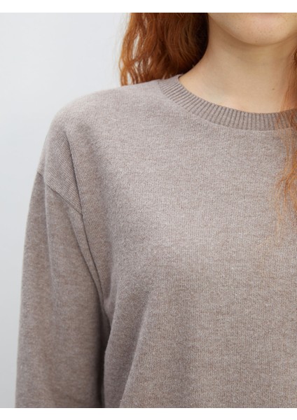 Yeni Sezon Bisiklet Yaka Kadın Triko Kazak modelleri