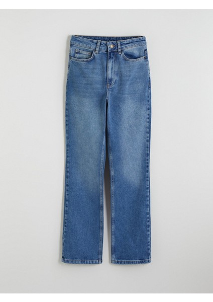 Yeni Sezon Straight Fit Kadın Jean Pantolon