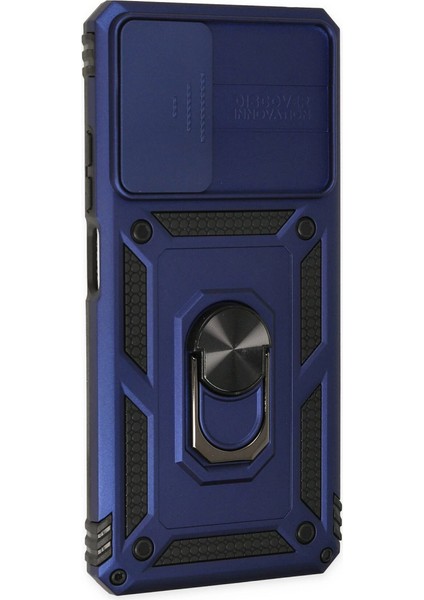 Redmi Note 11 Kılıf Pars Lens Yüzüklü Silikon - Lacivert fiyatları