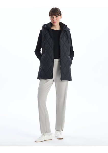 Yeni Sezon Kapüşonlu Kapitone Kadın Şişme Yelek fiyatları