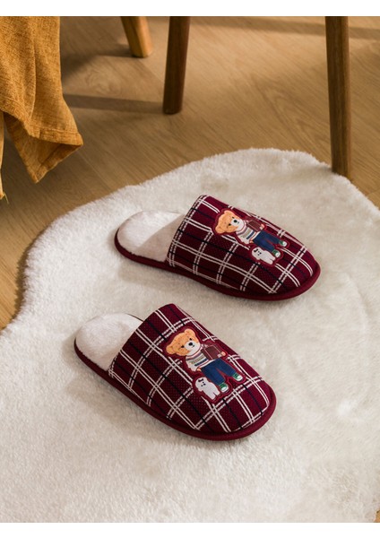 Yeni Sezon Ayıcık Nakışı Kadın Ev Terliği fiyatları