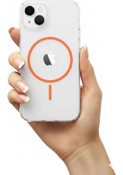 Iphone 13 Şeffaf Koruyuculu Magsafe Kılıf