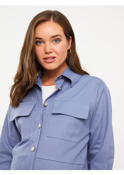 Yeni Sezon Önden Düğme Kapamalı Düz Uzun Kollu Hamile Gömlek fiyatları