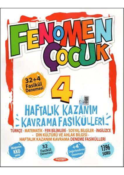 Kurmay 4. Sınıf Haftalık Kazanım Kavrama Fasikülleri (32+4)