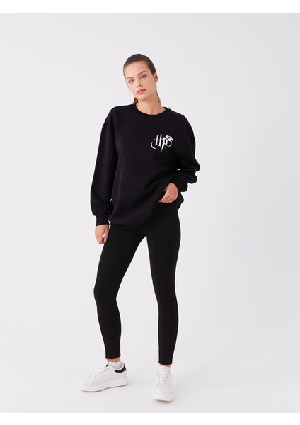 Yeni Sezon Kadın Beli Lastikli Düz Tayt