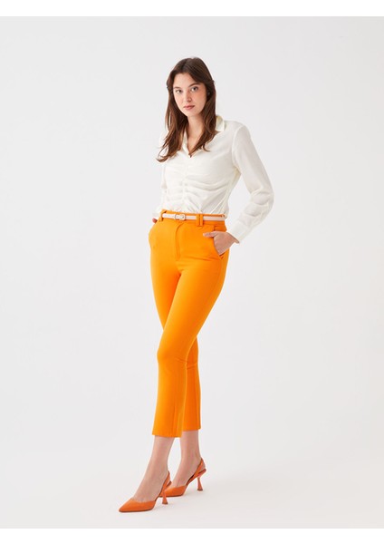 Yeni Sezon Kadın Standart Fit Düz Pantolon fiyatları