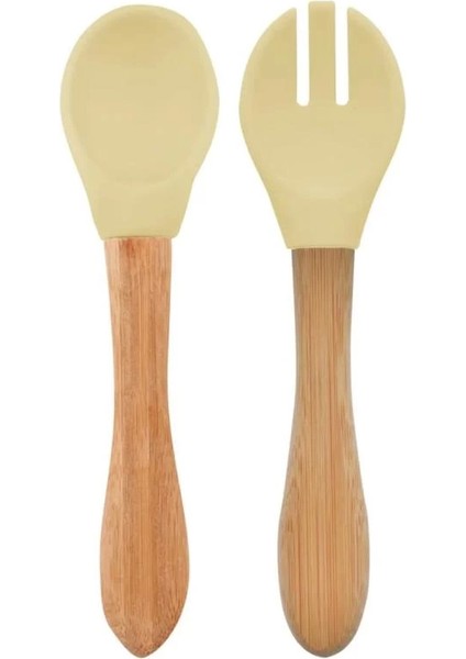 Bfs Mama Kaşığı ve Çatal Seti Mellow Yellow