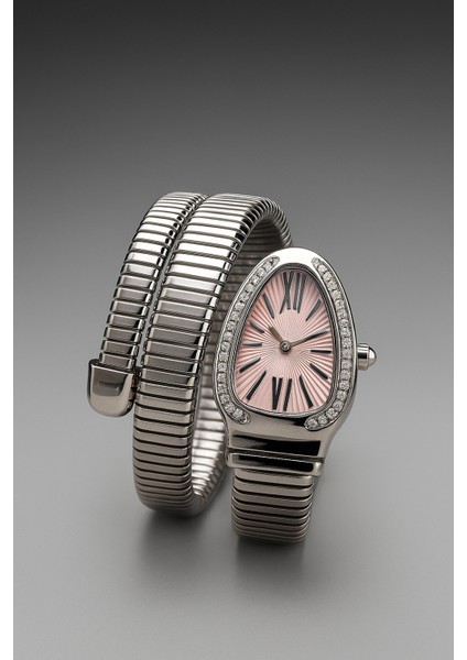 Yılan Model Kadın Kol Saati