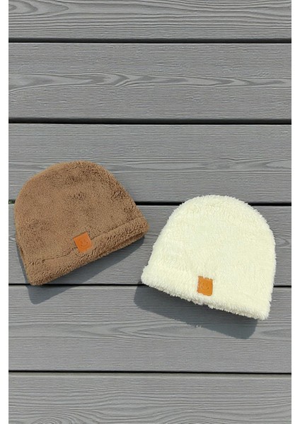 2li Paket Peluş Welsoft Yumuşak Bere Gülen Yüz Etiketli Yeni Doğan Bebek Çocuk Bere fırsatları