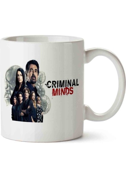 Criminal Minds 2 Porselen Kupa Bardak