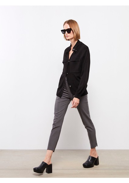 Yeni Sezon Kadın Dar Fit Düz Pantolon fiyatları