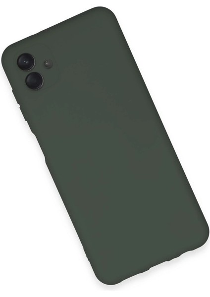 A04E Kılıf Nano Içi Kadife Silikon - Koyu Yeşil modelleri