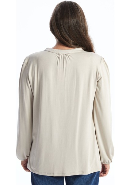 Yeni Sezon Bisiklet Yaka Kadın Bluz fırsatları