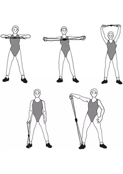 Pilates Egzersiz Direnç Lastiği indirimleri