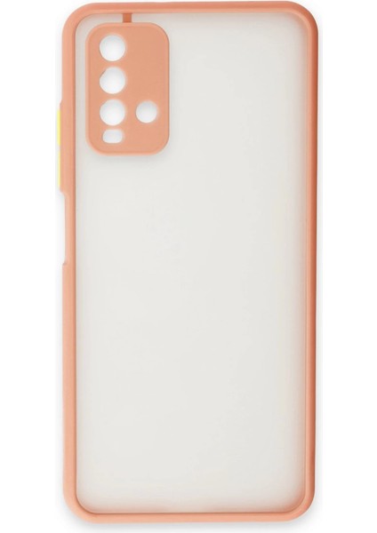 Redmi 9t Kılıf Montreal Silikon Kapak - Pembe