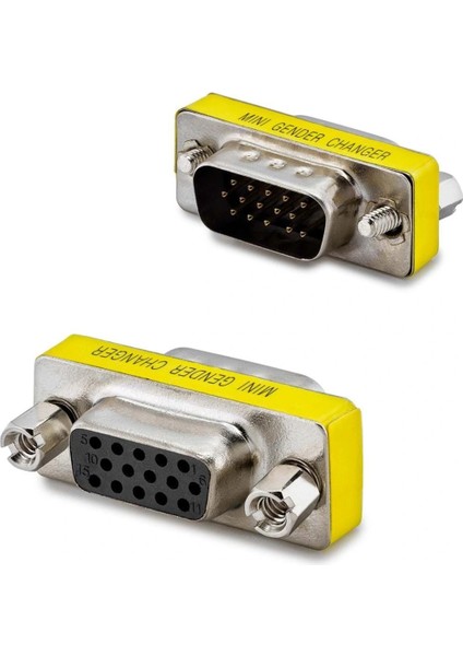 VGA To VGA F Çevirici Mını Gender Sılver HN4391