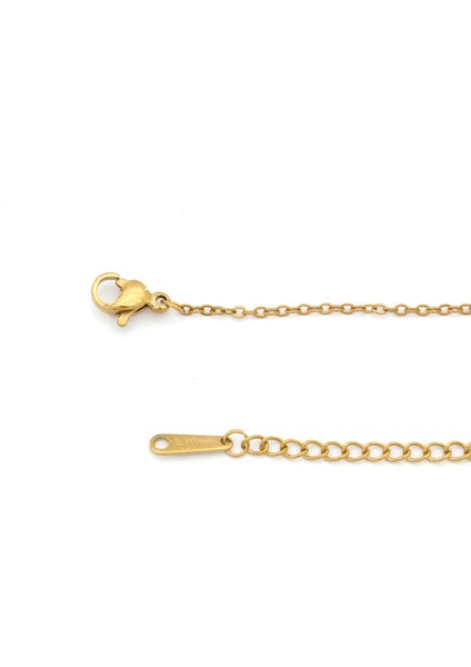 Çelik Kolye Kadın Altın Kaplama Haç Model KLY-630 fiyatları