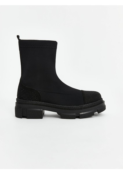 Yeni Sezon Parlak Taş Detaylı Kadın Bot fiyatları