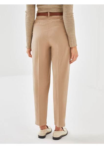 Yeni Sezon Beli Kemerli Loose Fit Kadın Pantolon fırsatları