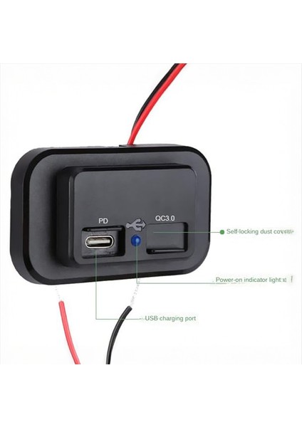 USB Car Charger - UCC-328 Qc Pd fiyatları