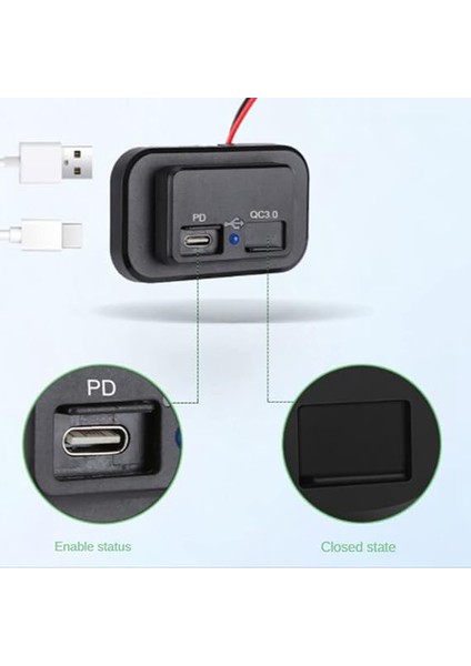 USB Car Charger - UCC-328 Qc Pd fırsatları