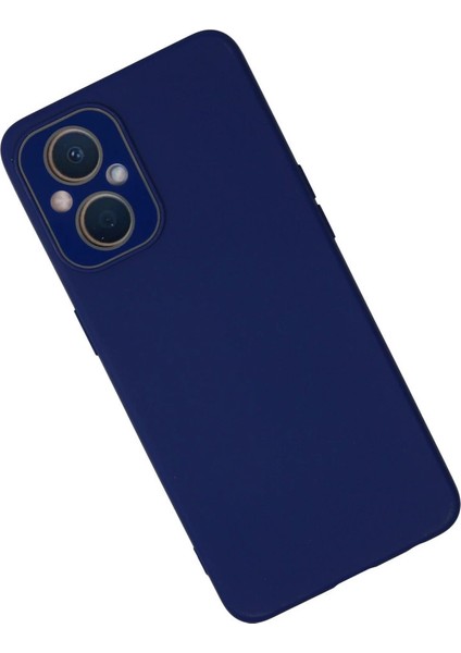 Reno 7 Lite Kılıf Lansman Glass Kapak - Sky Blue fiyatları