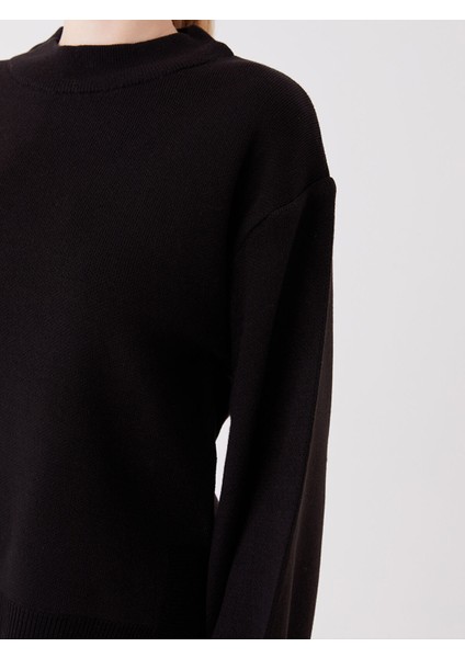 Yeni Sezon Bisiklet Yaka Düz Uzun Kollu Kadın Triko Kazak fırsatları