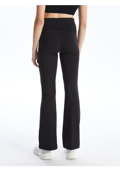 Yeni Sezon Beli Lastikli Ispanyol Paça Kadın Tayt Pantolon fırsatları