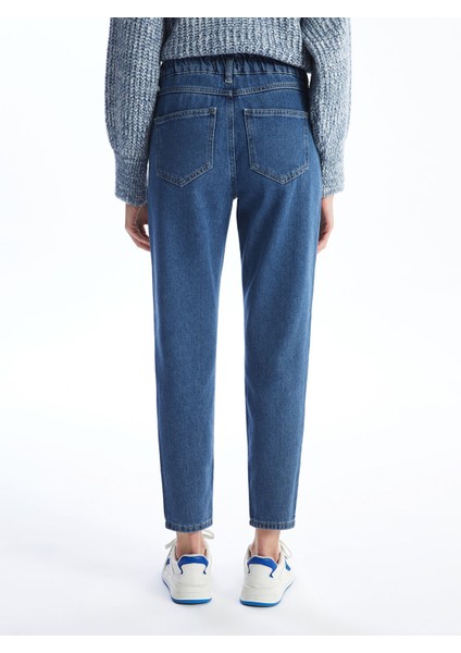 Yeni Sezon Mom Fit Kadın Jean Pantolon fırsatları